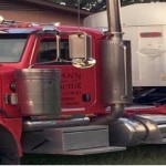 Dump slider semi truck